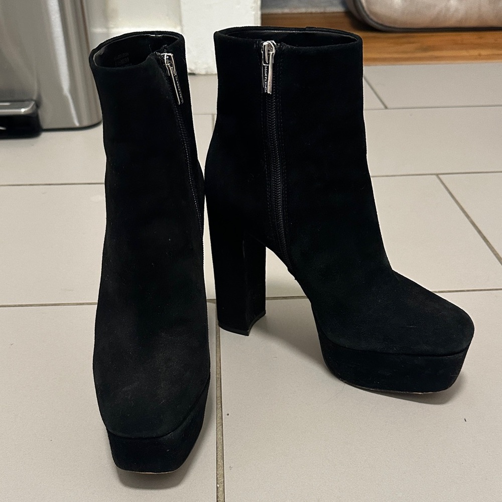 Vince Camuto Black Heeled Boots